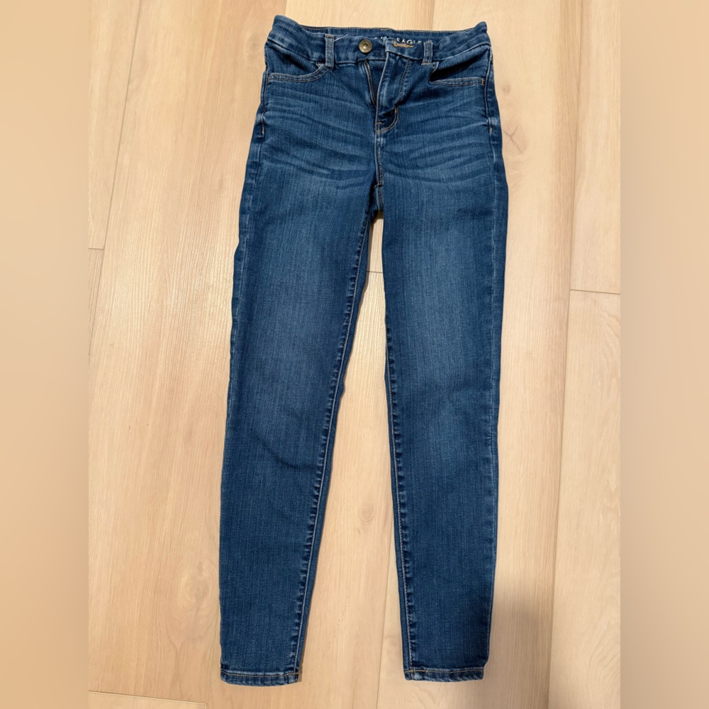 American Eagle Curvy Hi Rise Jegging jeans Women's size 0 regular